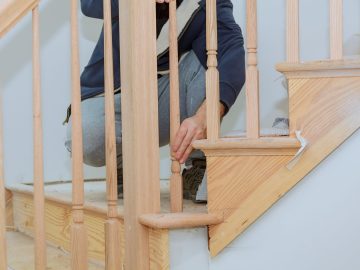 How,To,Install,A,Stair,Railing,Kit,Installation,For,Wooden